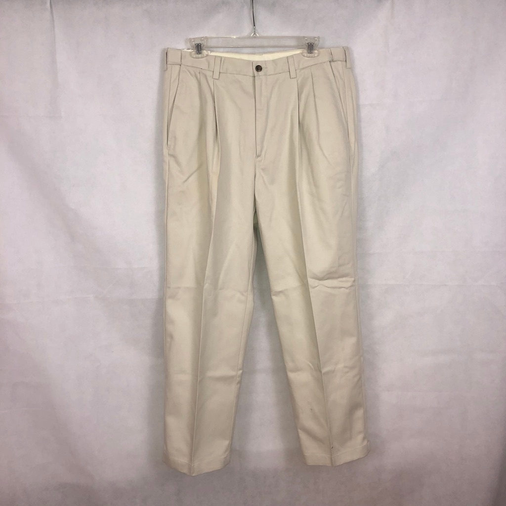 Haggar Men's Premium 36w X 30l Pleated Pants